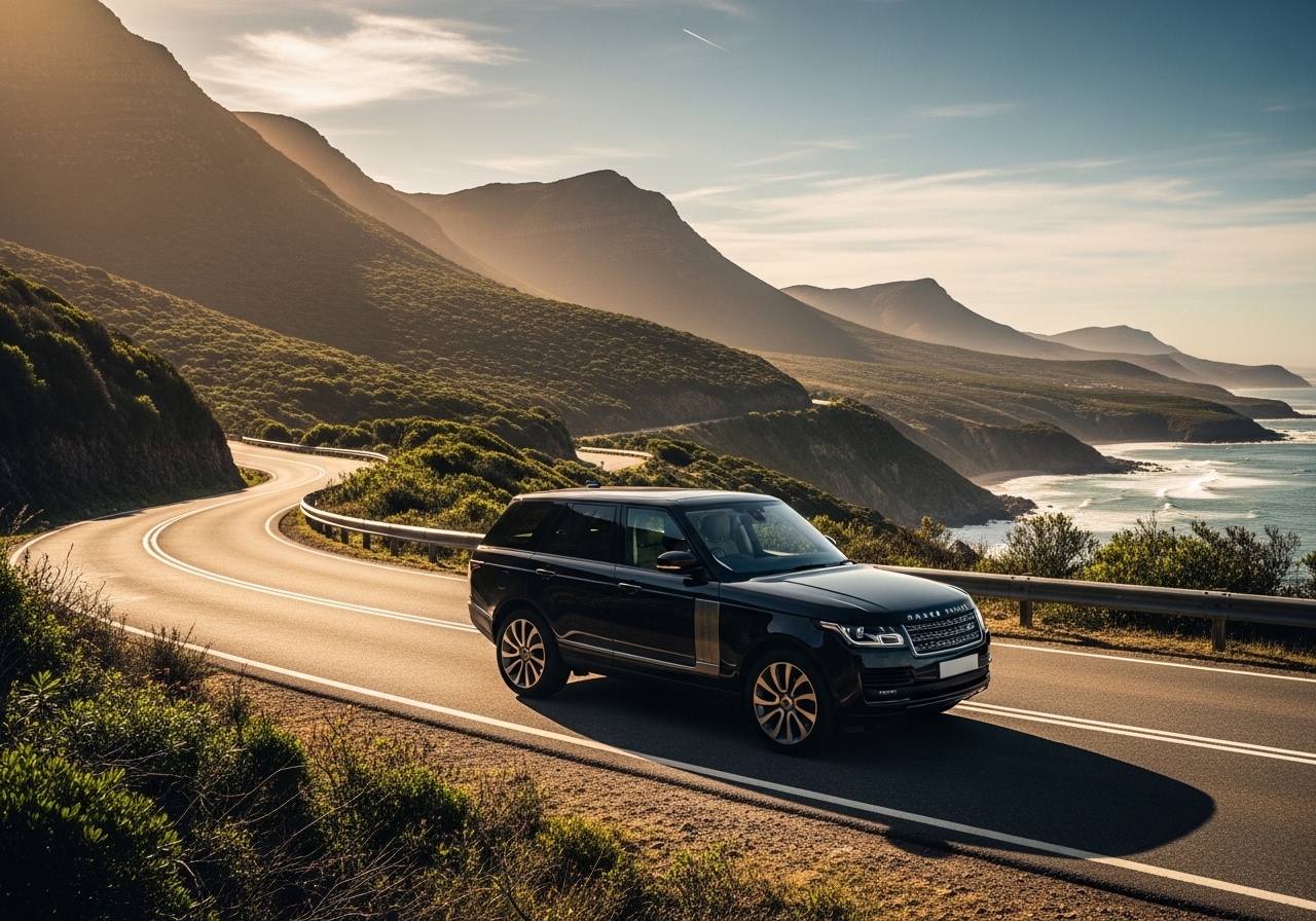 Private luxury vehicle on Garden Route