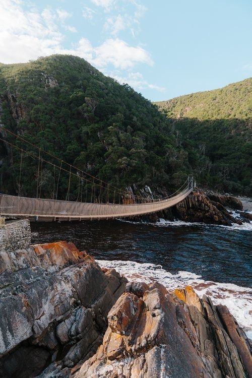 Storms River suspension bridge Tsitsikamma